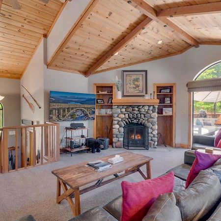 Modern 3Br Tahoe Cabin With Hot Tub Tahoe City Exterior foto