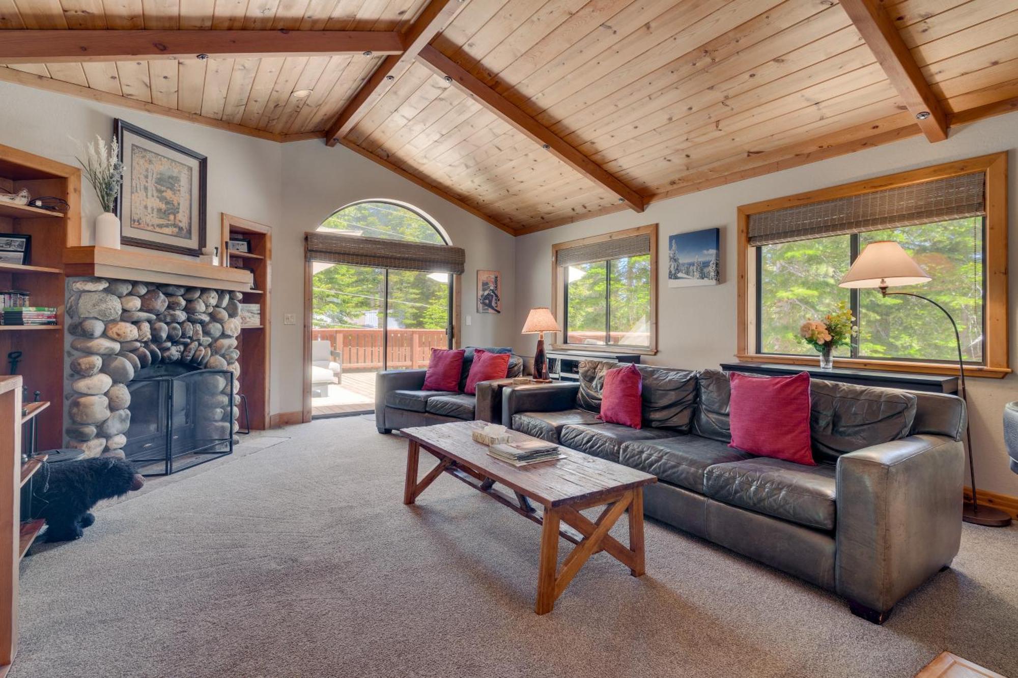 Modern 3Br Tahoe Cabin With Hot Tub Tahoe City Exterior foto